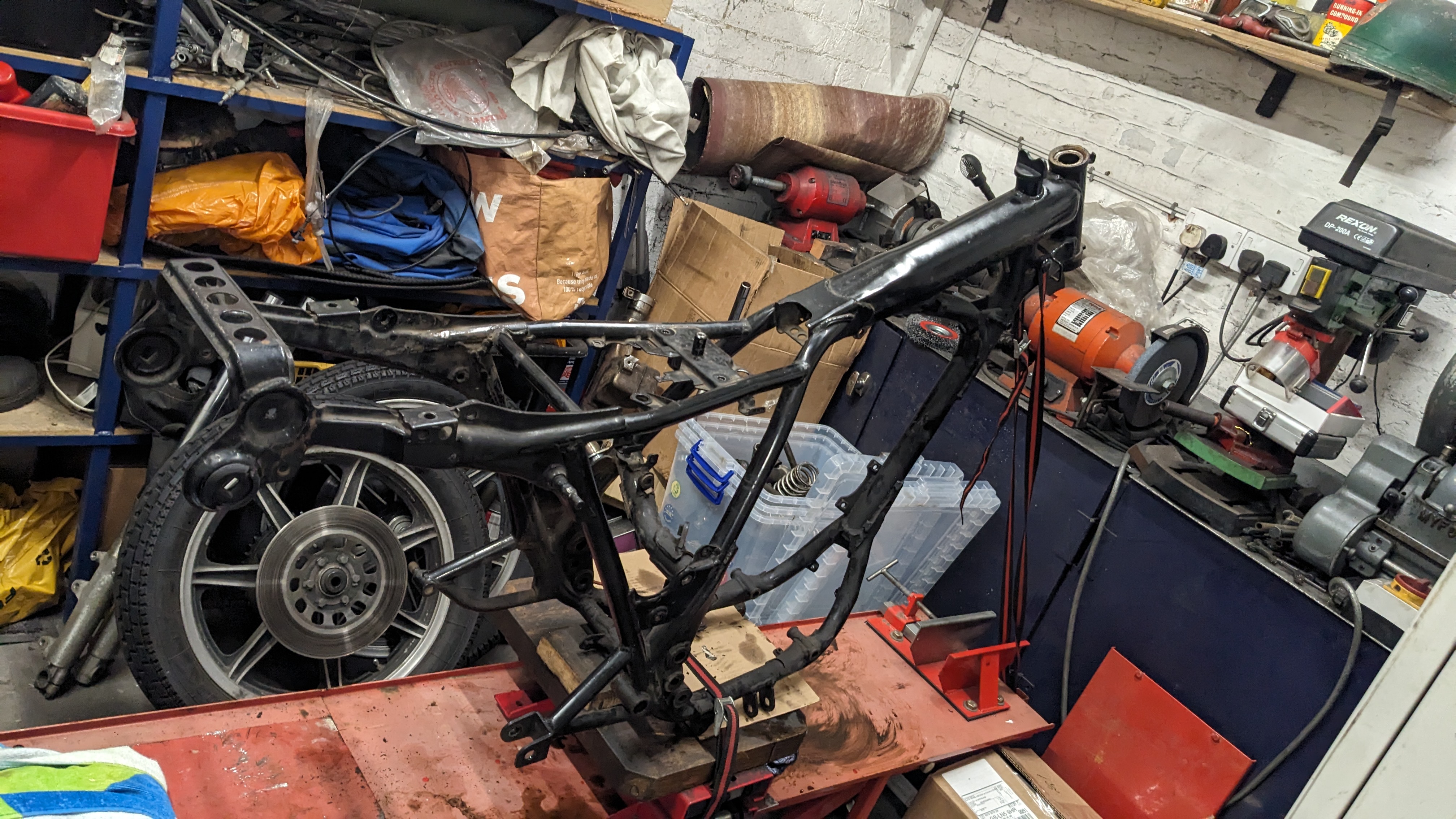 Frame Stripped